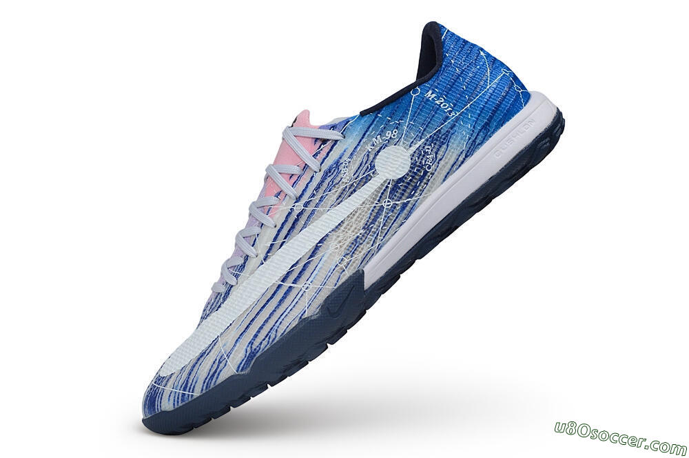 Nike Air Zoom Mercurial Superfly 11 Elite TF Artificial Turf Soccer Shoes - Blue/Baltic Blue/Pink Blast 5