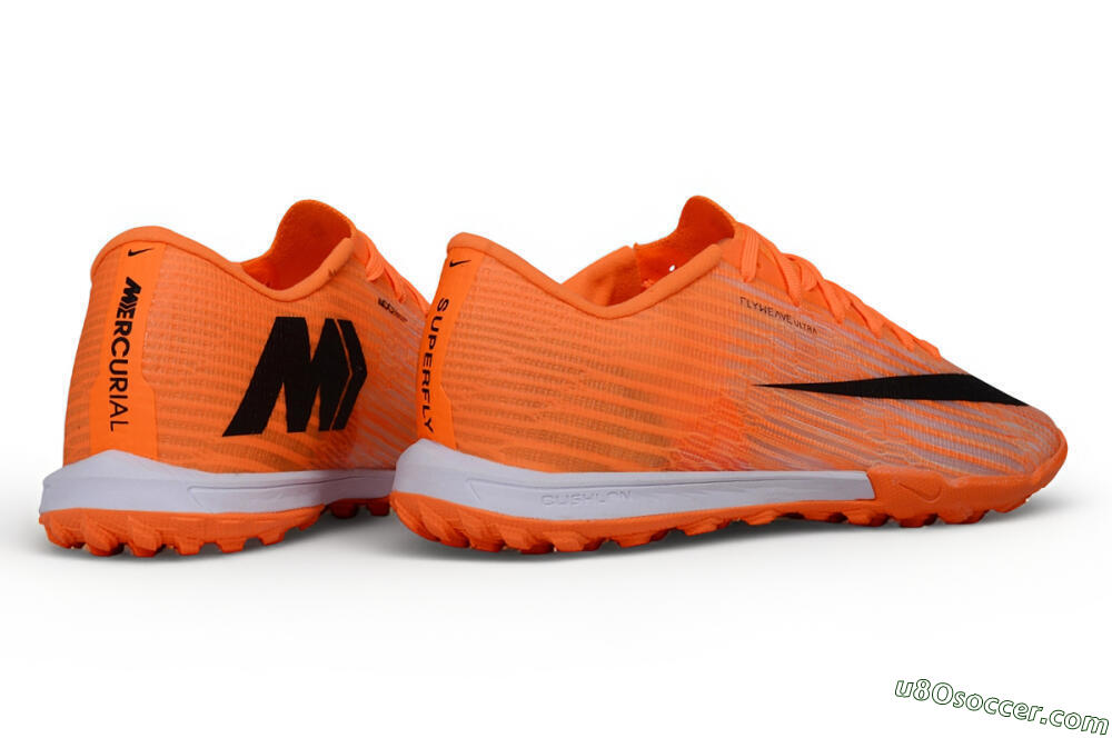Nike Air Zoom Mercurial Superfly 11 Elite TF Artificial Turf Soccer Shoes - Orange/Bright Orange/Black 6