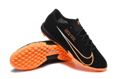 Nike Air Zoom Mercurial Superfly 11 Elite TF Artificial Turf Soccer Shoes - Black/Black/Total Orange