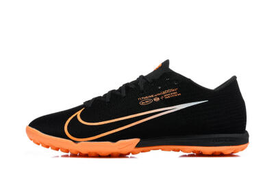 Nike Air Zoom Mercurial Superfly 11 Elite TF Artificial Turf Soccer Shoes - Black/Black/Total Orange
