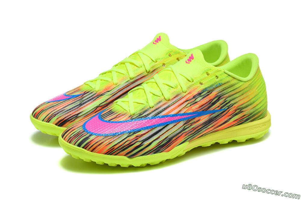 Nike Air Zoom Mercurial Superfly 11 Elite TF Artificial Turf Soccer Shoes - Yellow/Volt/Bright Crimson 5