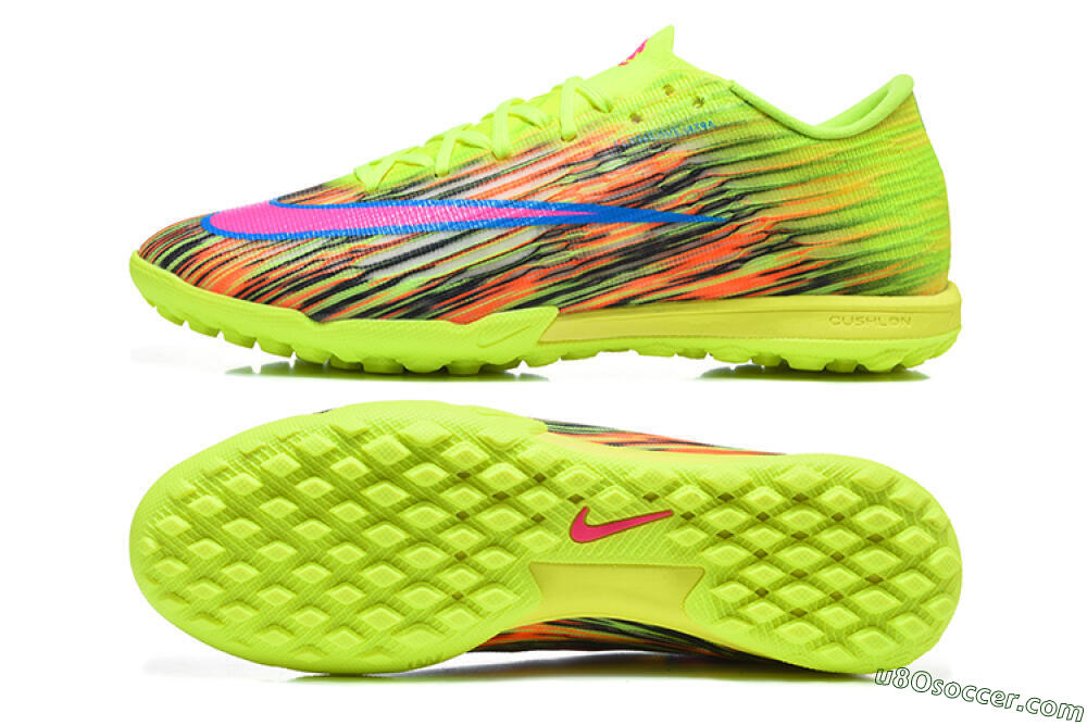 Nike Air Zoom Mercurial Superfly 11 Elite TF Artificial Turf Soccer Shoes - Yellow/Volt/Bright Crimson 0