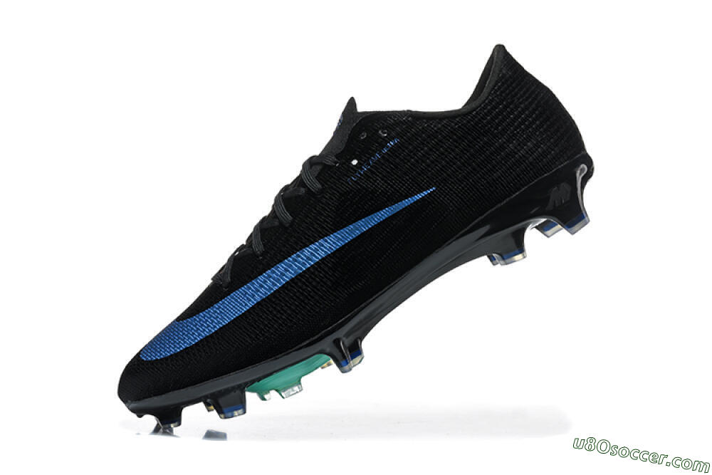 Nike Air Zoom Mercurial Superfly 11 Elite FG Firm Ground Soccer Cleats - Black/Black/Laser Blue 8