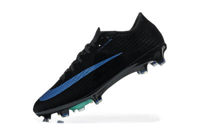 Nike Air Zoom Mercurial Superfly 11 Elite FG Firm Ground Soccer Cleats - Black/Black/Laser Blue