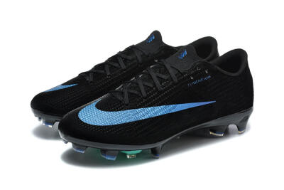 Nike Air Zoom Mercurial Superfly 11 Elite FG Firm Ground Soccer Cleats - Black/Black/Laser Blue