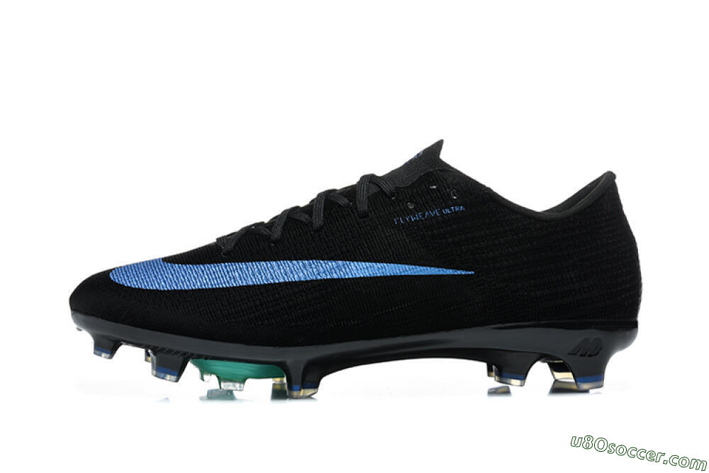Nike Air Zoom Mercurial Superfly 11 Elite FG Firm Ground Soccer Cleats - Black/Black/Laser Blue 2