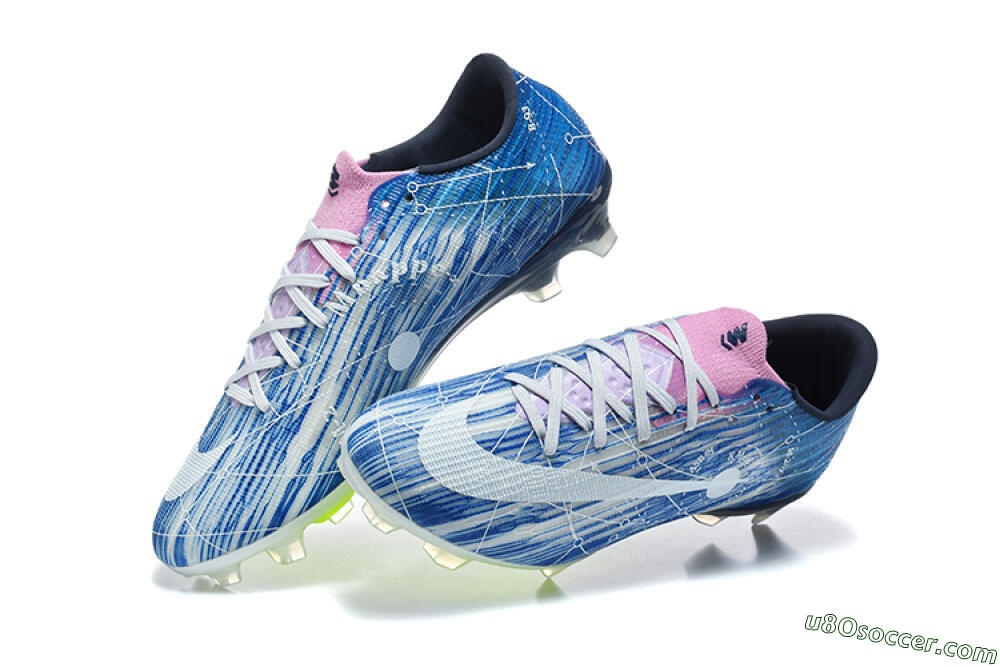 Nike Air Zoom Mercurial Superfly 11 Elite FG Firm Ground Soccer Cleats - Blue/Baltic Blue/Neon Lime 6