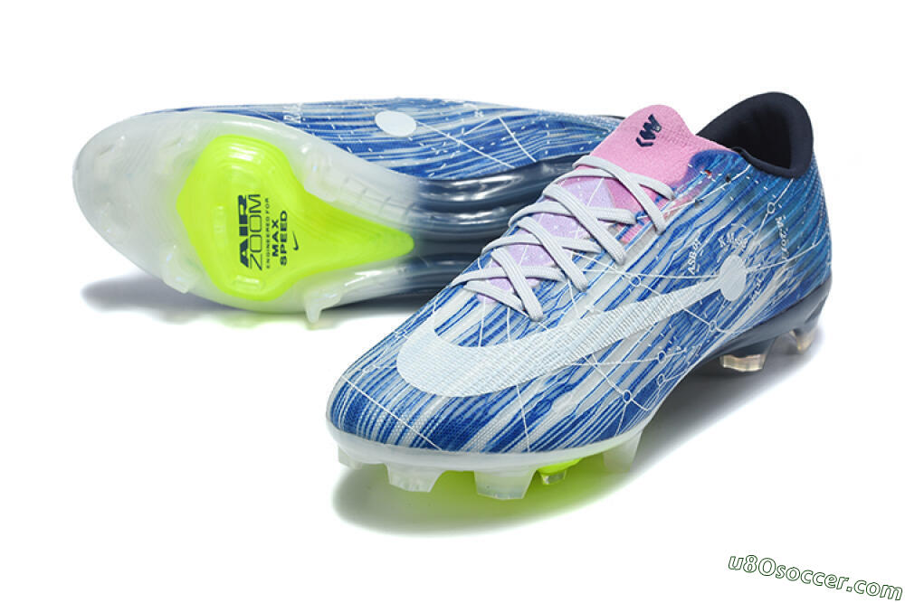 Nike Air Zoom Mercurial Superfly 11 Elite FG Firm Ground Soccer Cleats - Blue/Baltic Blue/Neon Lime 3