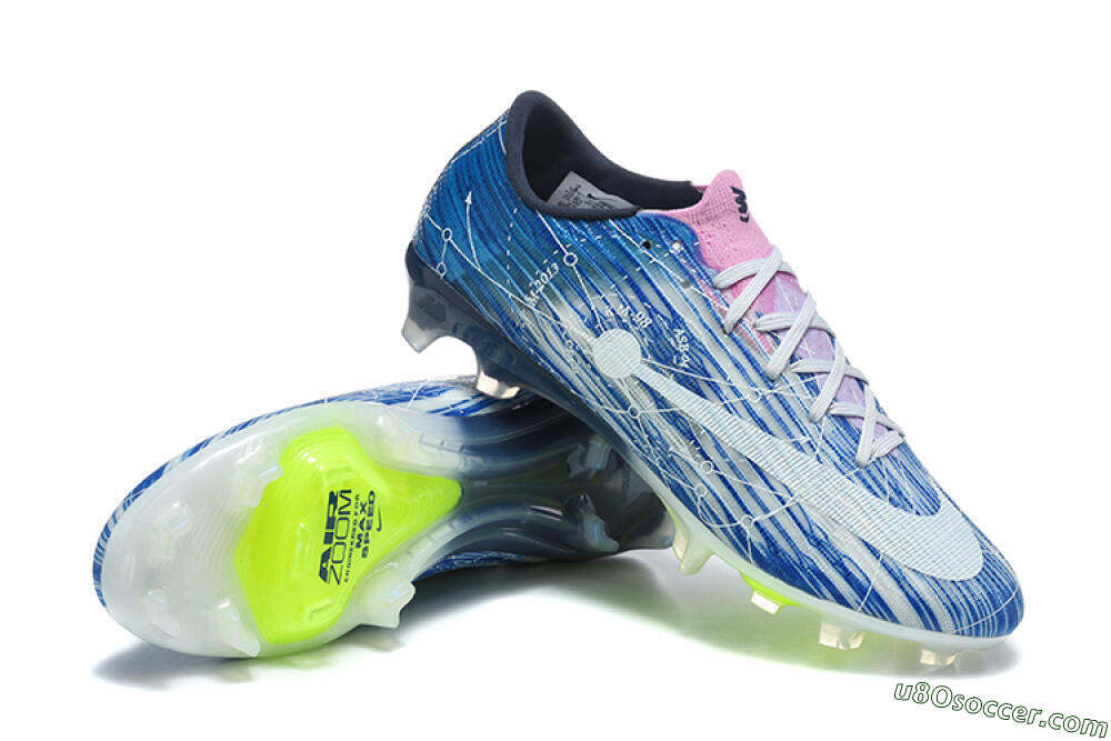 Nike Air Zoom Mercurial Superfly 11 Elite FG Firm Ground Soccer Cleats - Blue/Baltic Blue/Neon Lime 4