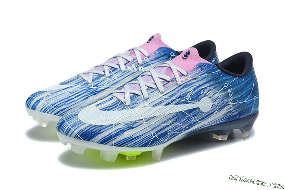 Nike Air Zoom Mercurial Superfly 11 Elite FG Firm Ground Soccer Cleats - Blue/Baltic Blue/Neon Lime 5