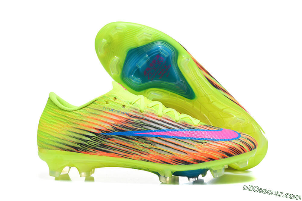 Nike Air Zoom Mercurial Superfly 11 Elite FG Firm Ground Soccer Cleats - Green/Volt/Electric Pink/Blue 1