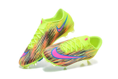 Nike Air Zoom Mercurial Superfly 11 Elite FG Firm Ground Soccer Cleats - Green/Volt/Electric Pink/Blue