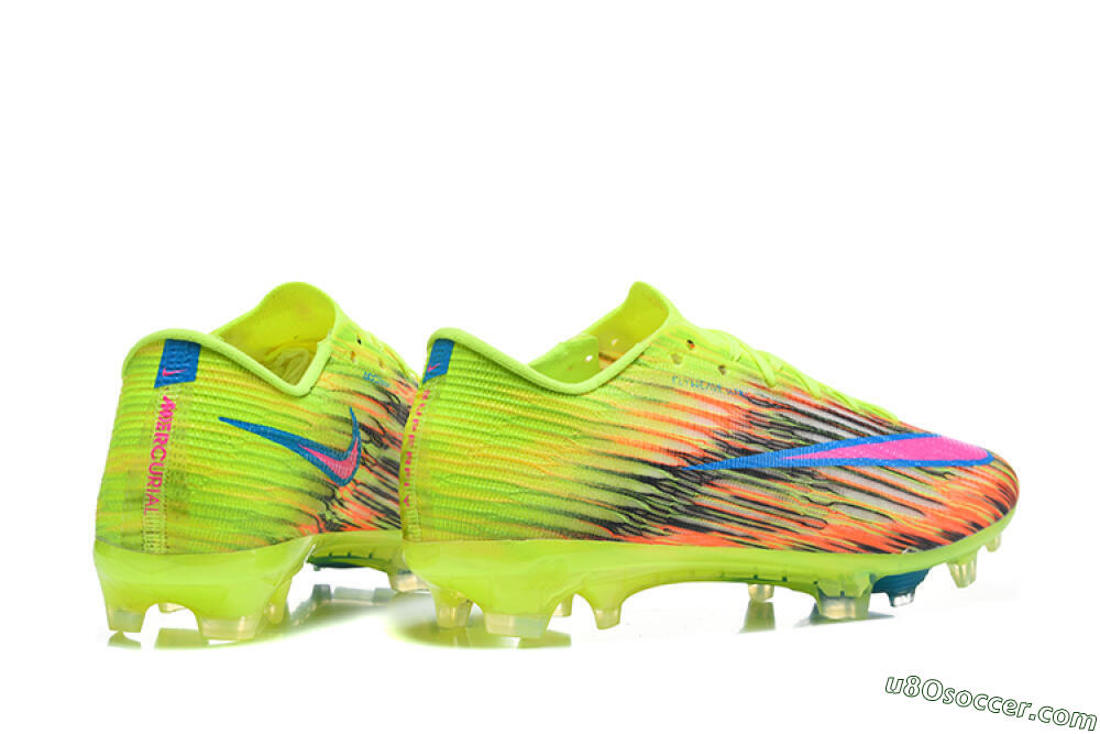 Nike Air Zoom Mercurial Superfly 11 Elite FG Firm Ground Soccer Cleats - Green/Volt/Electric Pink/Blue 9