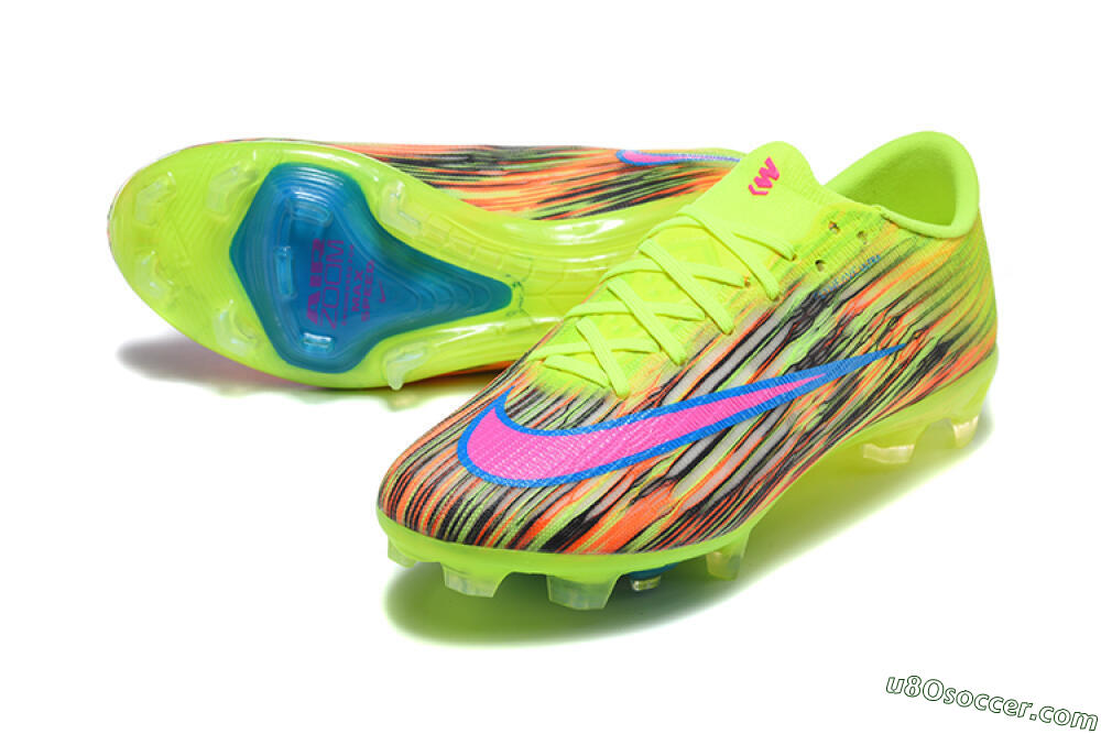 Nike Air Zoom Mercurial Superfly 11 Elite FG Firm Ground Soccer Cleats - Green/Volt/Electric Pink/Blue 3