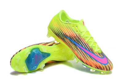 Nike Air Zoom Mercurial Superfly 11 Elite FG Firm Ground Soccer Cleats - Green/Volt/Electric Pink/Blue