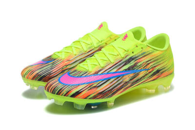 Nike Air Zoom Mercurial Superfly 11 Elite FG Firm Ground Soccer Cleats - Green/Volt/Electric Pink/Blue