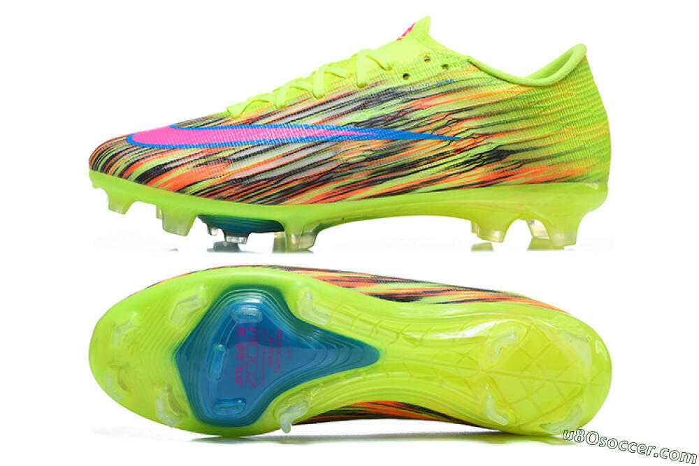 Nike Air Zoom Mercurial Superfly 11 Elite FG Firm Ground Soccer Cleats - Green/Volt/Electric Pink/Blue 0