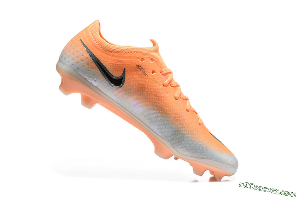 Nike Air Zoom Mercurial Vapor 17 Elite FG Firm Ground Soccer Cleats - Orange/Sunset Orange/Metallic Silver 7
