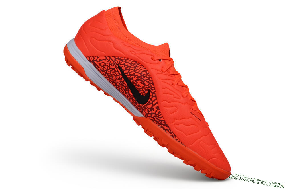 Nike Tiempo Legend 11 Elite TF Artificial Turf Soccer Shoes - Orange/Bright Crimson/Black 4