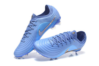 Nike Tiempo Legend 11 Elite FG Firm Ground Soccer Cleats - Blue/Baltic Blue/Chrome