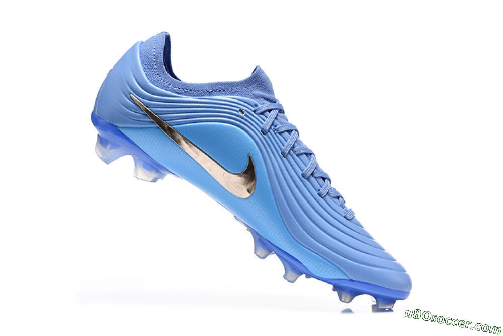 Nike Tiempo Legend 11 Elite FG Firm Ground Soccer Cleats - Blue/Baltic Blue/Chrome 7
