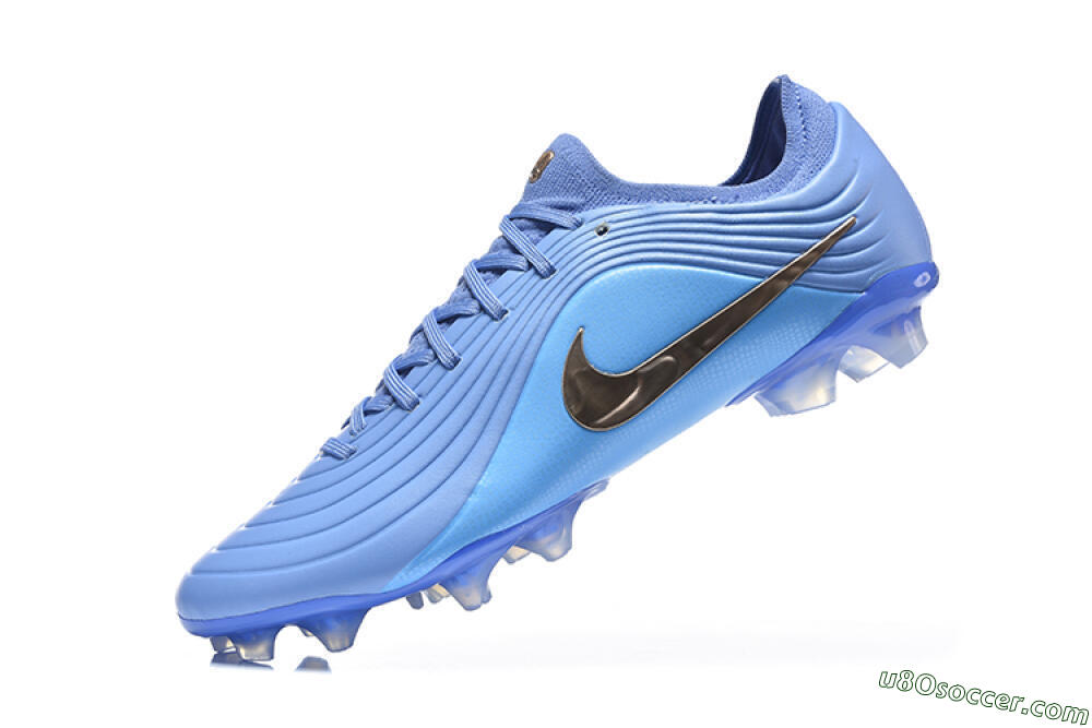 Nike Tiempo Legend 11 Elite FG Firm Ground Soccer Cleats - Blue/Baltic Blue/Chrome 8