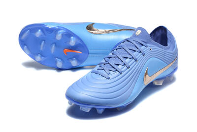 Nike Tiempo Legend 11 Elite FG Firm Ground Soccer Cleats - Blue/Baltic Blue/Chrome