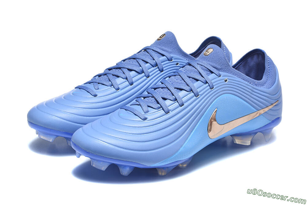 Nike Tiempo Legend 11 Elite FG Firm Ground Soccer Cleats - Blue/Baltic Blue/Chrome 5