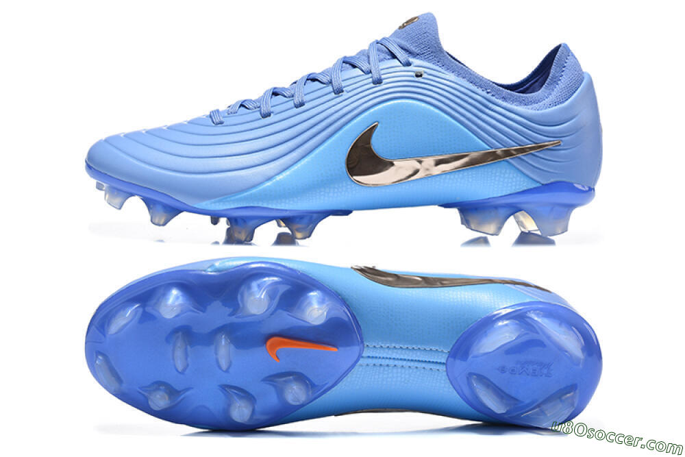 Nike Tiempo Legend 11 Elite FG Firm Ground Soccer Cleats - Blue/Baltic Blue/Chrome 0