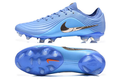 Nike Tiempo Legend 11 Elite FG Firm Ground Soccer Cleats - Blue/Baltic Blue/Chrome