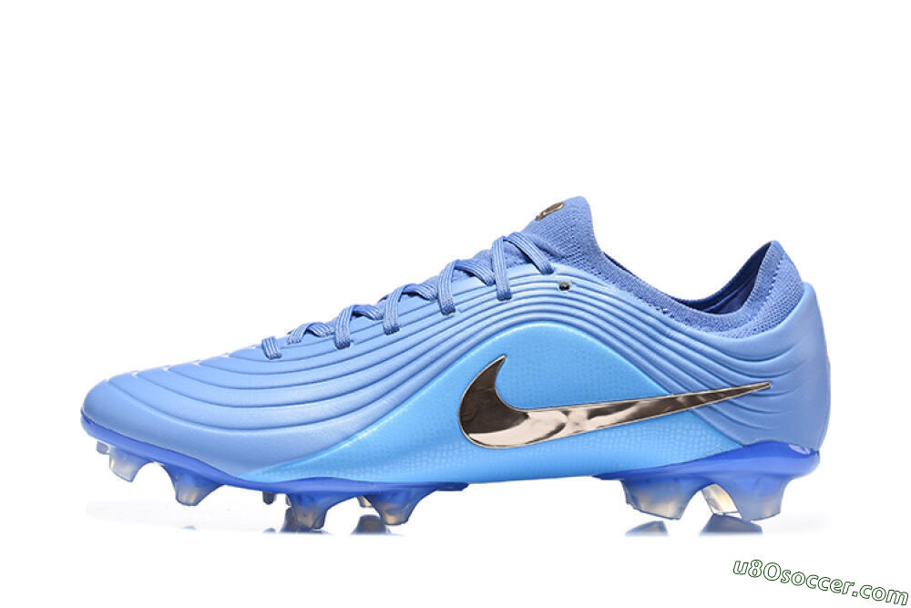 Nike Tiempo Legend 11 Elite FG Firm Ground Soccer Cleats - Blue/Baltic Blue/Chrome 2