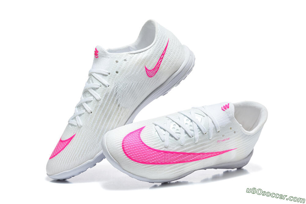 Nike Air Zoom Mercurial Superfly 11 Elite TF Artificial Turf Soccer Shoes - White/Summit White/Hyper Pink 6
