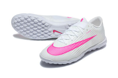 Nike Air Zoom Mercurial Superfly 11 Elite TF Artificial Turf Soccer Shoes - White/Summit White/Hyper Pink