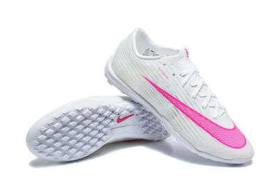 Nike Air Zoom Mercurial Superfly 11 Elite TF Artificial Turf Soccer Shoes - White/Summit White/Hyper Pink