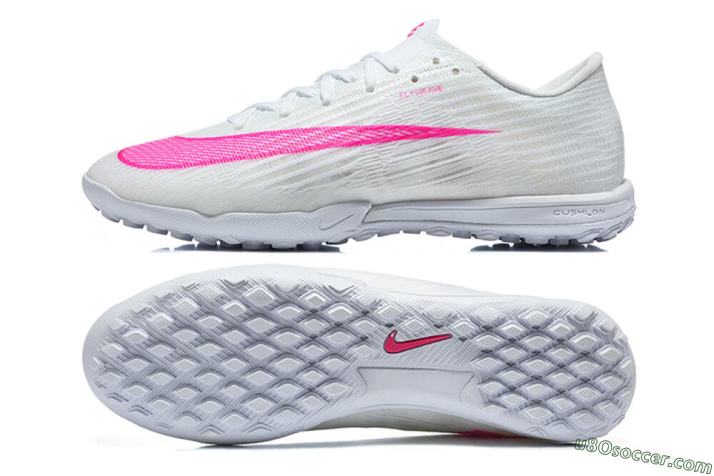 Nike Air Zoom Mercurial Superfly 11 Elite TF Artificial Turf Soccer Shoes - White/Summit White/Hyper Pink 0