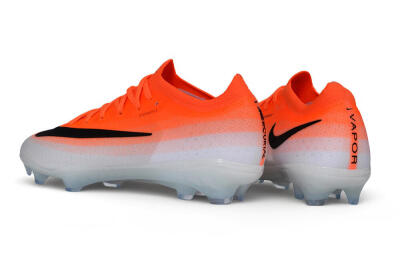 Nike Air Zoom Mercurial Vapor 17 Elite FG Firm Ground Soccer Cleats - Orange/Bright Crimson/White