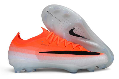 Nike Air Zoom Mercurial Vapor 17 Elite FG Firm Ground Soccer Cleats - Orange/Bright Crimson/White