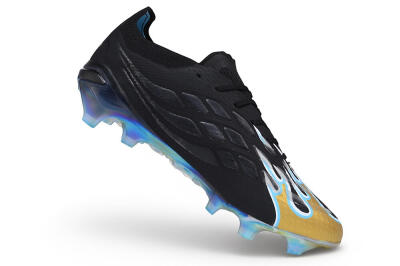 Adidas Predator 26 Elite FG Firm Ground Soccer Cleats - Black/Core Black/Metallic Gold