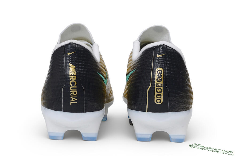 Nike Air Zoom Mercurial Superfly 11 Elite FG Firm Ground Soccer Cleats - Gold/Metallic Gold/Mint Green 5