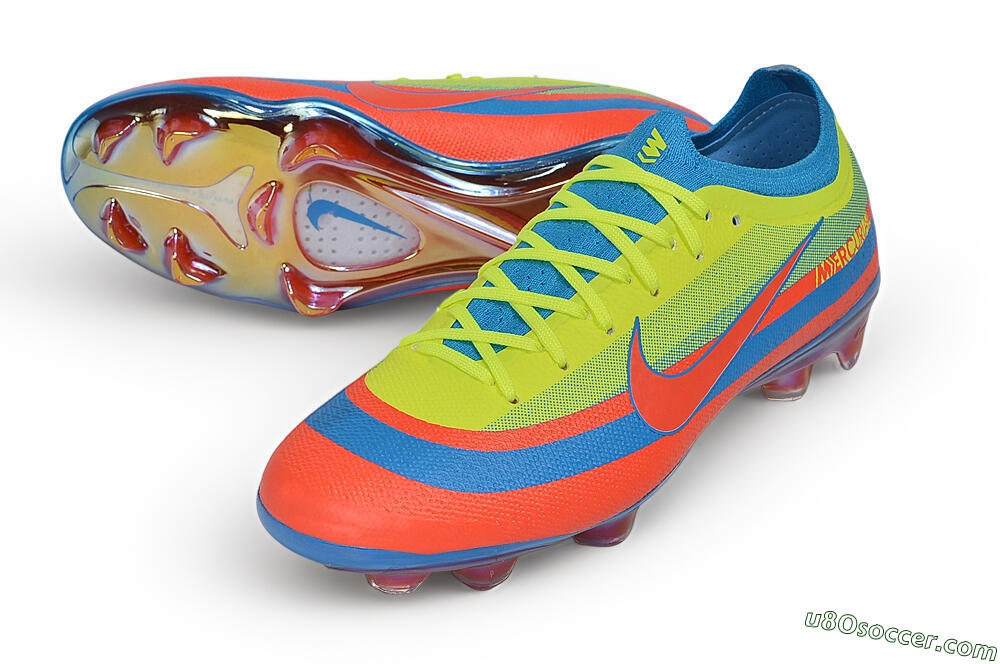 Nike Air Zoom Mercurial Vapor 17 Elite FG Firm Ground Soccer Cleats - Yellow/Volt/Bright Crimson 3