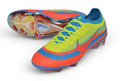 Nike Air Zoom Mercurial Vapor 17 Elite FG Firm Ground Soccer Cleats - Yellow/Volt/Bright Crimson