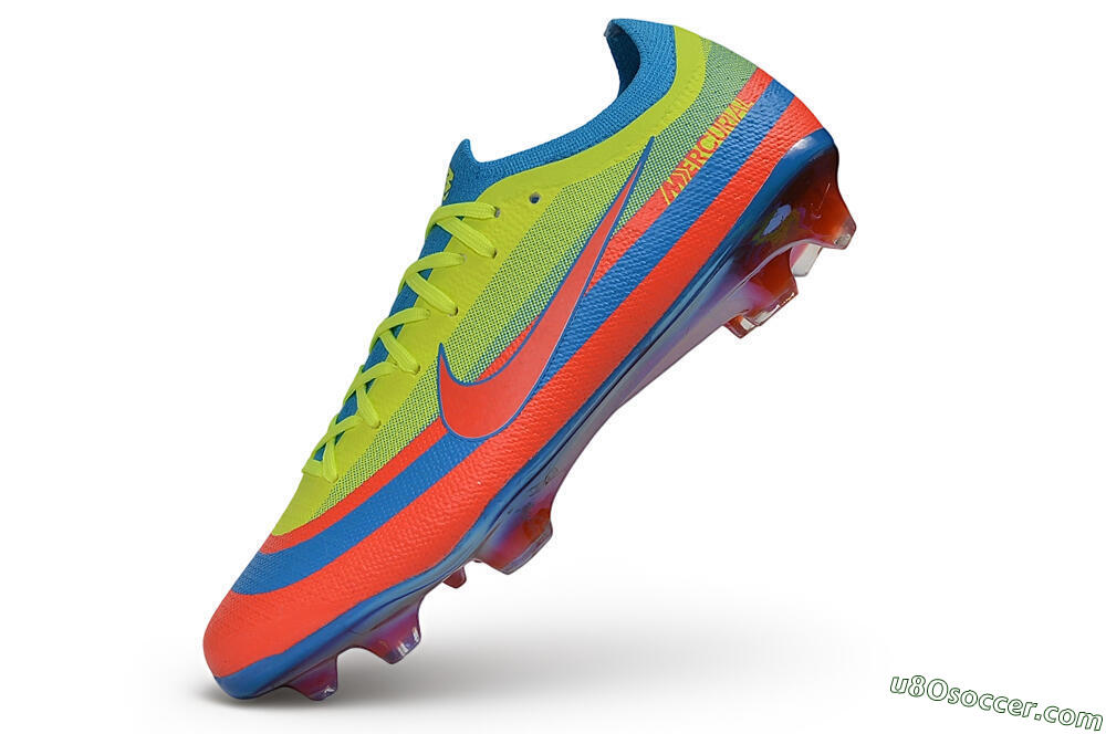 Nike Air Zoom Mercurial Vapor 17 Elite FG Firm Ground Soccer Cleats - Yellow/Volt/Bright Crimson 5