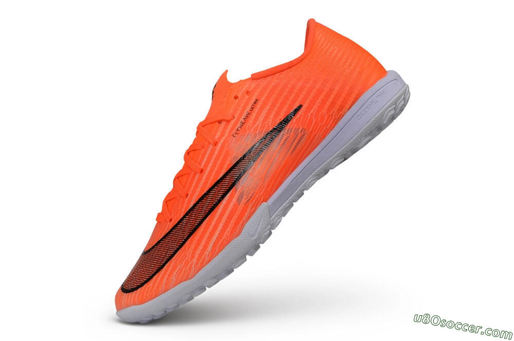 Nike Air Zoom Mercurial Superfly 11 Elite TF Artificial Turf Soccer Shoes - Orange/Bright Crimson/Wolf Grey 5