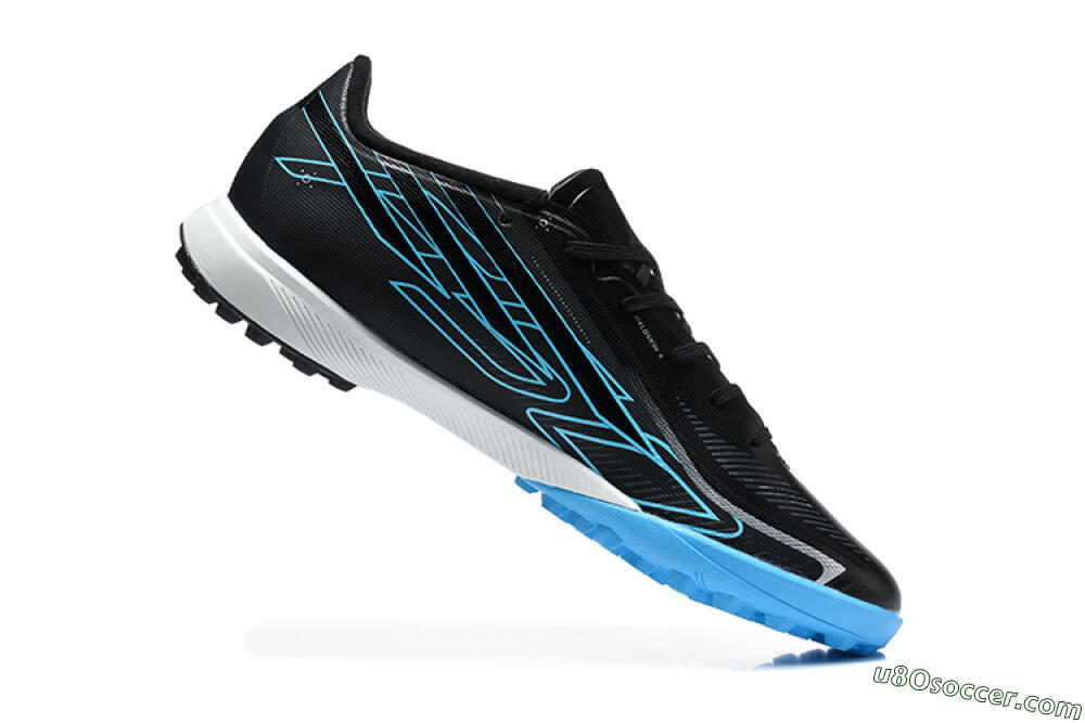 Adidas F50 Hyperfast Pro TF Artificial Turf - Black/Core Black/Lucid Blue 7