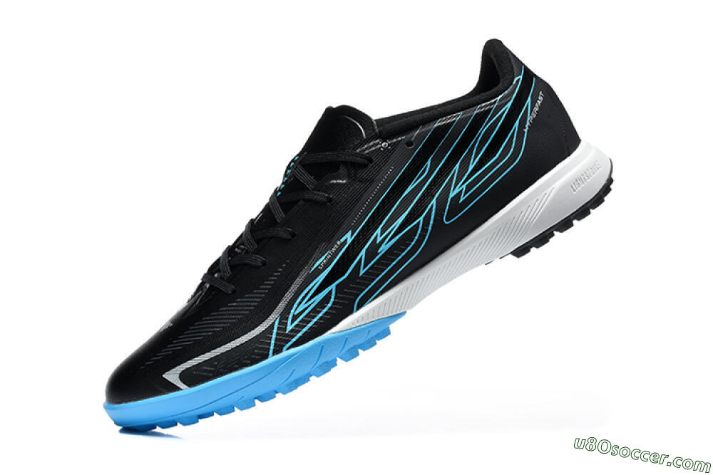 Adidas F50 Hyperfast Pro TF Artificial Turf - Black/Core Black/Lucid Blue 8