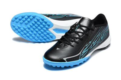 Adidas F50 Hyperfast Pro TF Artificial Turf - Black/Core Black/Lucid Blue