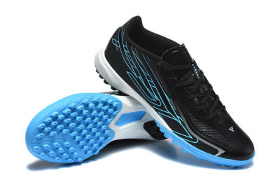 Adidas F50 Hyperfast Pro TF Artificial Turf - Black/Core Black/Lucid Blue