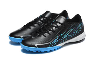 Adidas F50 Hyperfast Pro TF Artificial Turf - Black/Core Black/Lucid Blue