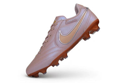 Nike Tiempo Ligera Pro FG Firm Ground Soccer Cleats - Pink/Rose Gold/Metallic Copper