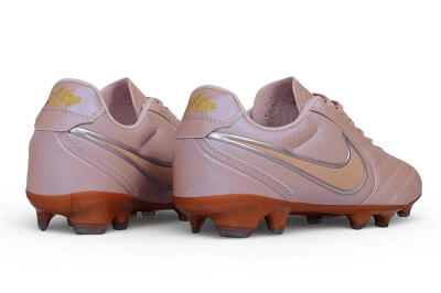 Nike Tiempo Ligera Pro FG Firm Ground Soccer Cleats - Pink/Rose Gold/Metallic Copper